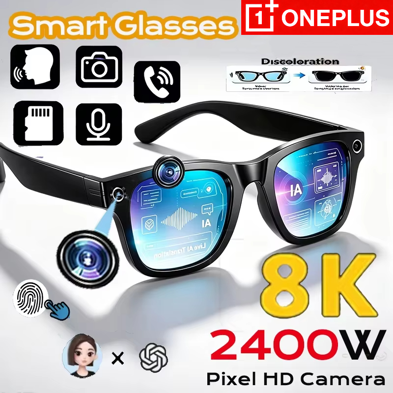 OnePlus NEW 8K 2400MP AI Smart - đánh giá và giá Smart Glasses Lens