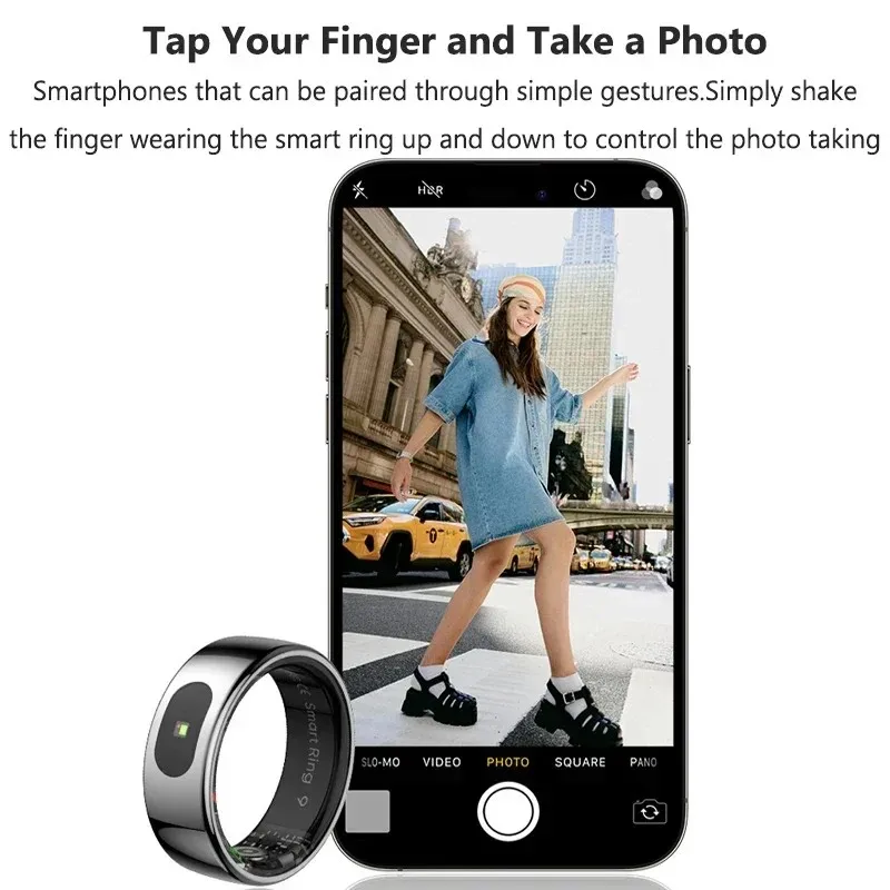 HY Digital New Smart Ring For  - đánh giá và giá Temperature Ring Skin