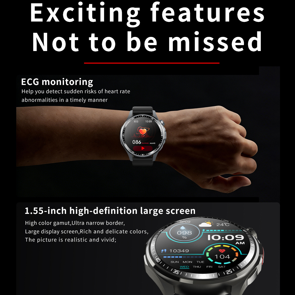 Men & Women Smartwatch  Ultra  - đánh giá và giá Fall Detection Watch