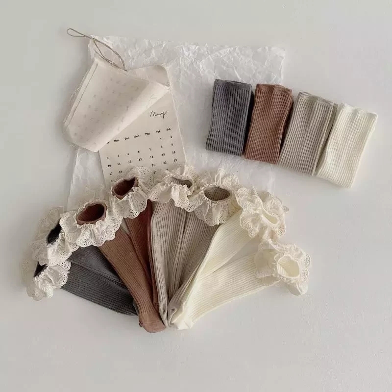 4 cặp thời trang bé gái Ruffle - đánh giá và giá Baby Sock Oximeter